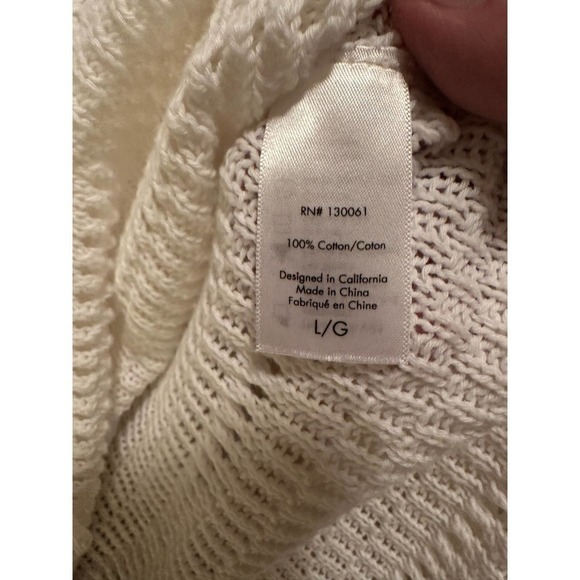 L*Space Marbella Open Stitch Cover Up Top - Picture 9 of 9